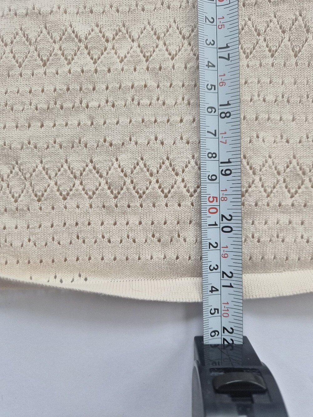 *NWT* [Sezane] Yoran Top in Cream, Size  M, 100% Organic Cotton, Knit, Italy - Picture 4 of 13